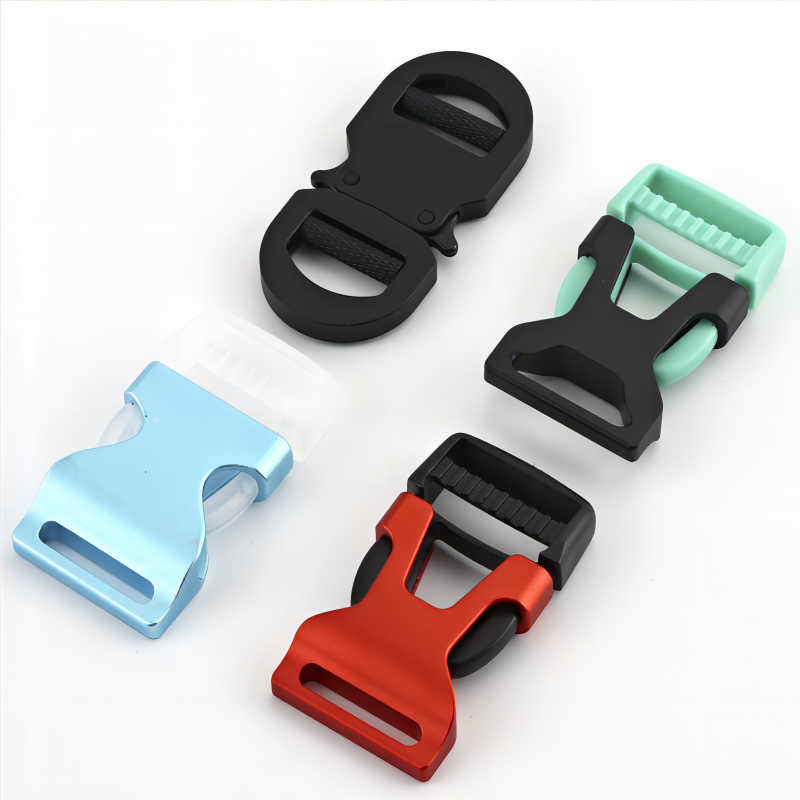 Aluminum-plastic buckle&hybrid material buckle