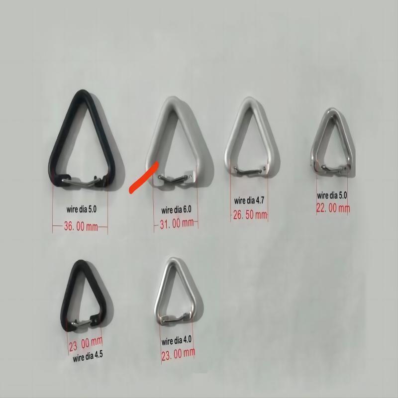 Aluminum Triangle Spring Buckle & Metal Triangle Spring Buckle