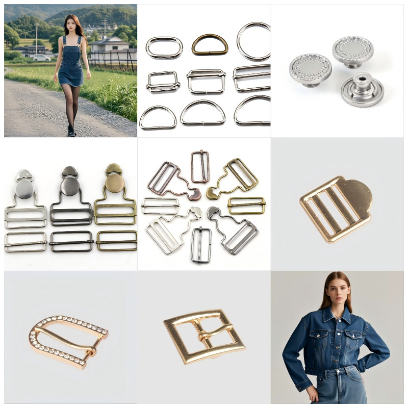 Sleek metal bar buckle for belts and fashion accessories