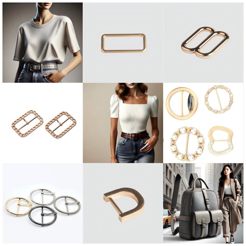 Versatile roller buckle enhancing both fashion and functionality