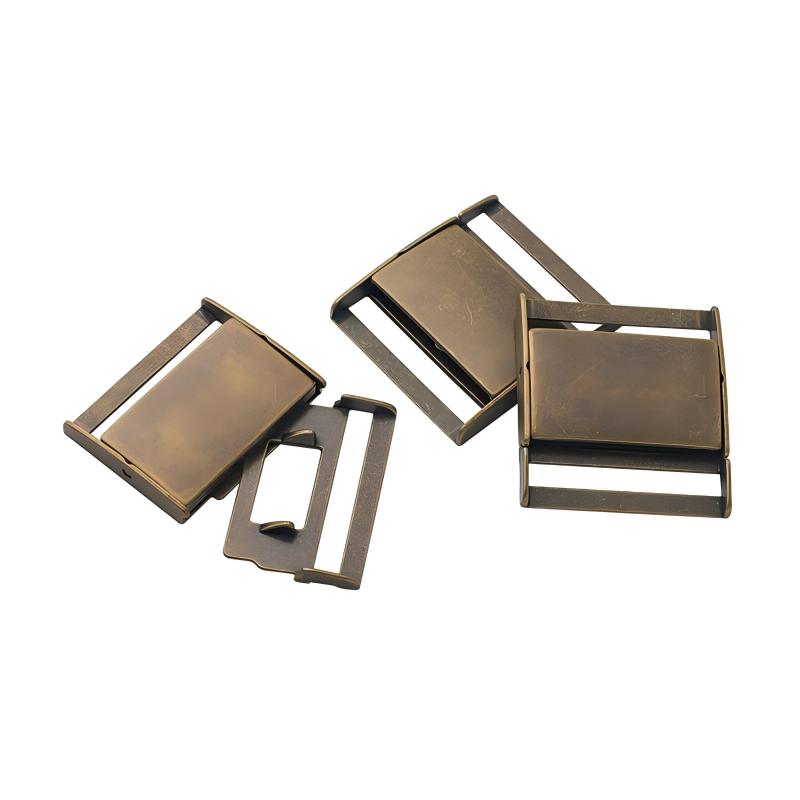 Durable tactical belt buckle providing strength and secure fastening under pressure