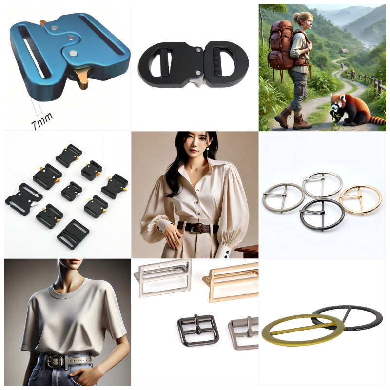 Refined alloy hardware components for fashion and accessories