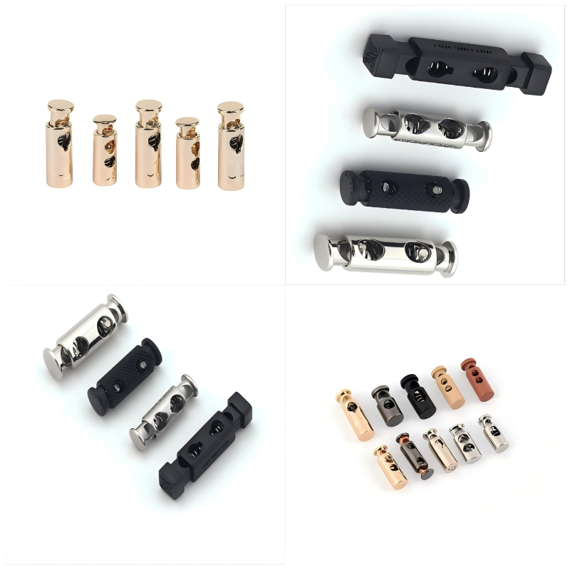 Heavy-duty Cord Lock Stopper enhancing bag strap functionality
