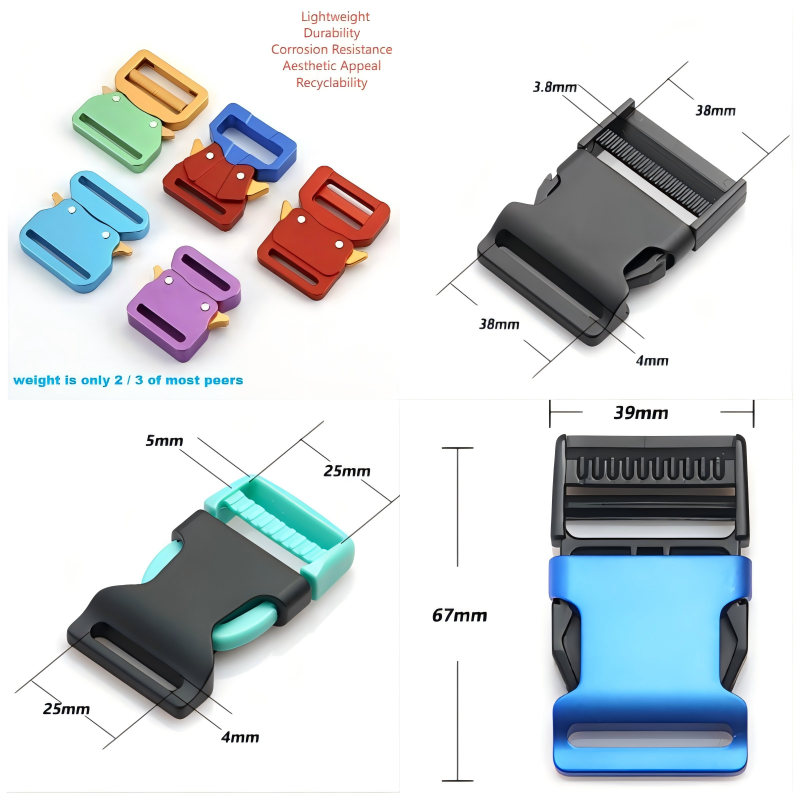 Rugged belt buckle built to withstand extreme outdoor conditions