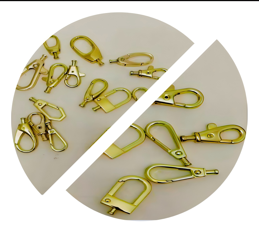 A sleek, innovative dog hook attachment securely clips onto a stylish purse, allowing pet owners to keep their dog’s leash safely connected while maintaining modern elegance.