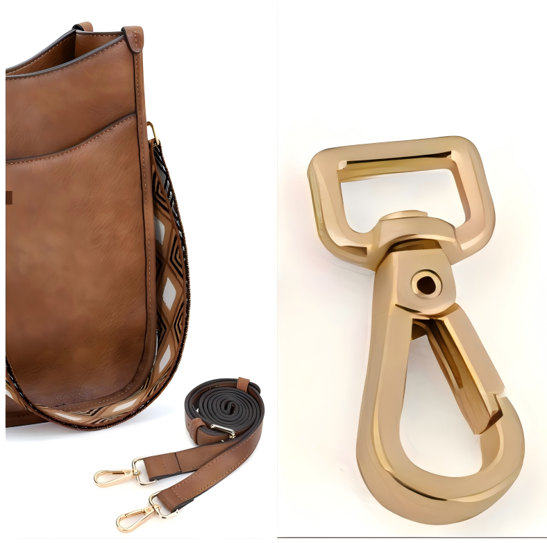 This high-quality dog hook accessory is designed for fashion-forward pet lovers, seamlessly merging functionality and chic design as it transforms an ordinary handbag into a smart pet-friendly accessory