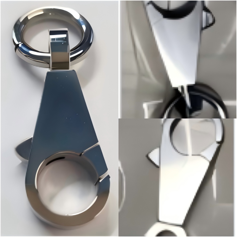 A modern dog hook for purse accessory showcased in action—providing a secure, elegant solution that lets you enjoy walks with your furry companion without sacrificing style