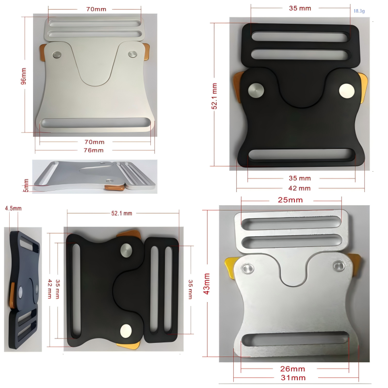 Premium heavy duty straps and buckles set displayed with weight limit specifications