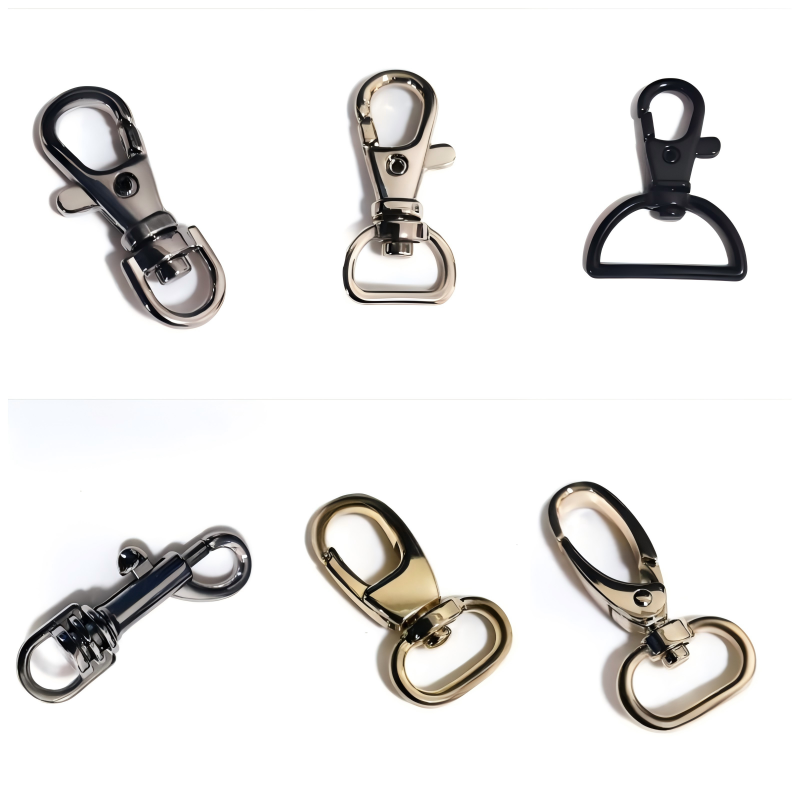 Industrial-strength 20mm dog collar hooks with corrosion-resistant zinc alloy construction for heavy-duty applications