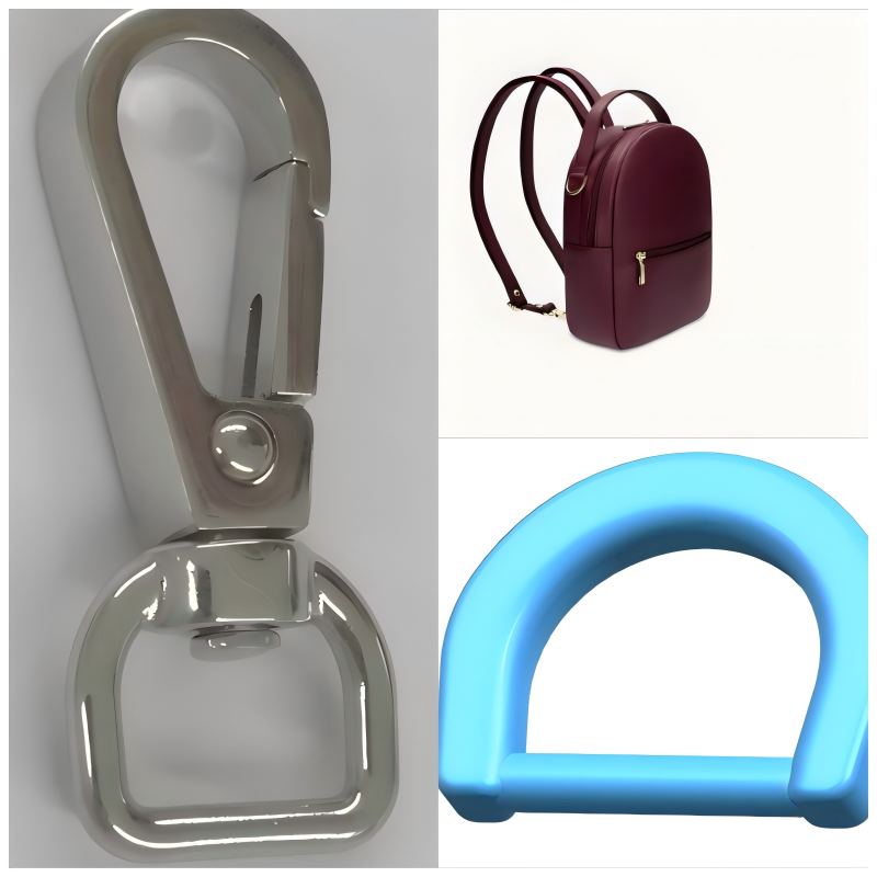 Customizable 21mm heavy-duty dog hardware from leading factory with multiple plating color options available