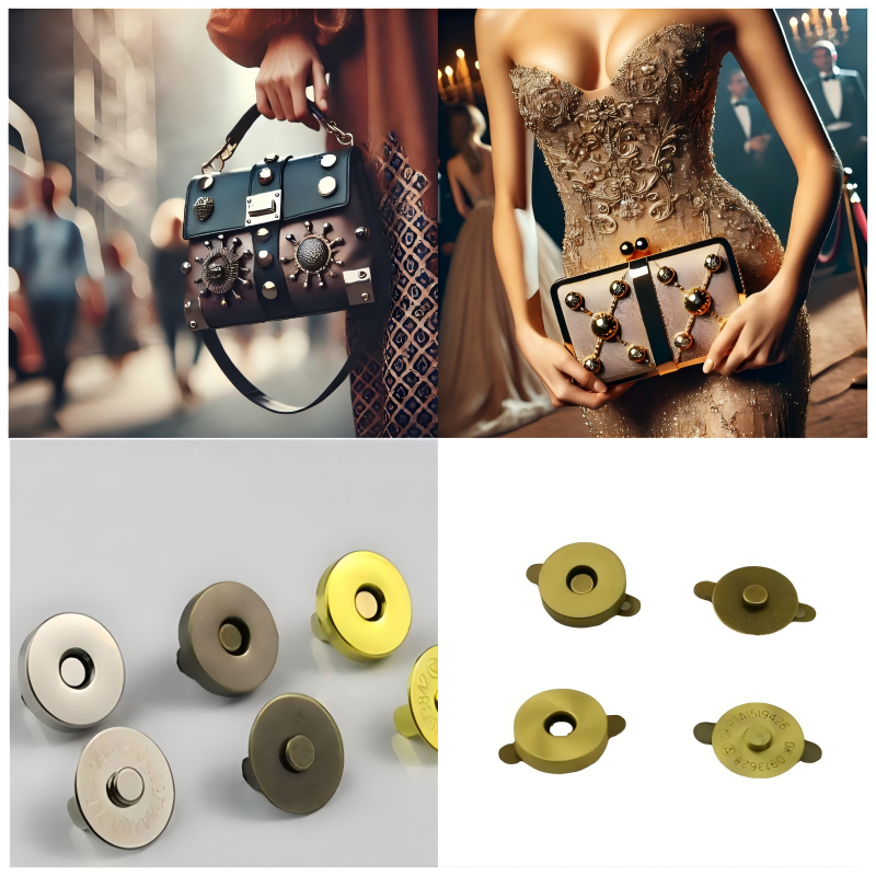 China-based factory specializing in precision-machined magnetic buttons with nickel plating and custom sizing options