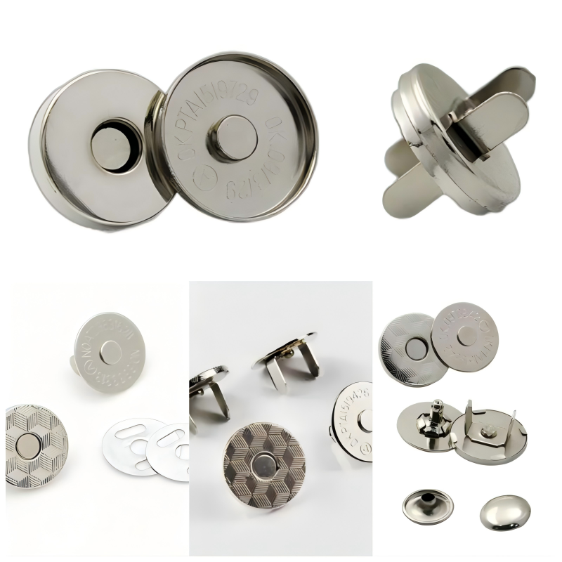 Trusted custom bag hardware provider offering tailored magnetic snaps, clasps, and closures for unique designs